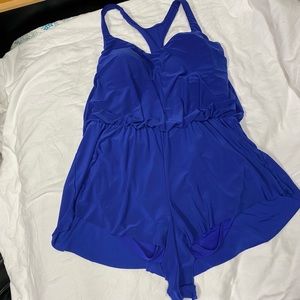 Pluse Swimwear Swimsuit Skort Aqua Green XL
